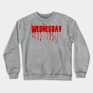 Wednesday Shark Week Halloween Costume Crewneck Sweatshirt